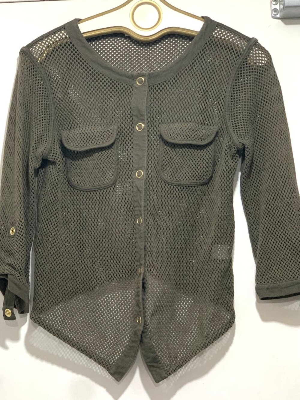 VINTAGE INSPIRED STYLE COTTON KNIT JACKETS SIZE S